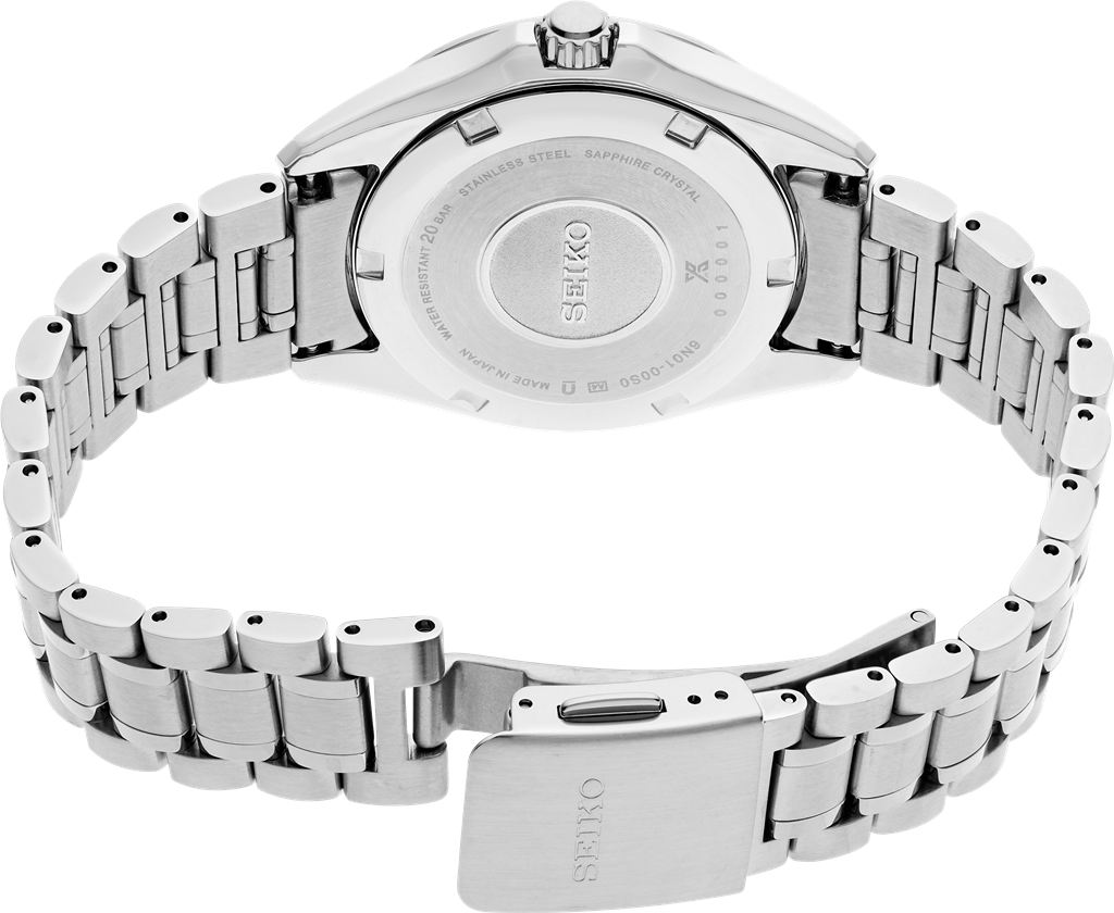 Seiko Prospex Stainless Steel Mother-of-Pearl Index Dial Watch – Ref. SUR605