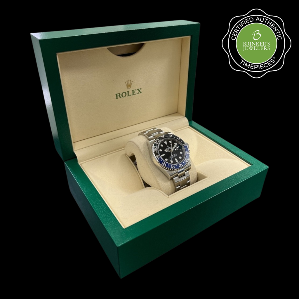 Certified Authentic Rolex Oyster Perpetual GMT-Master II