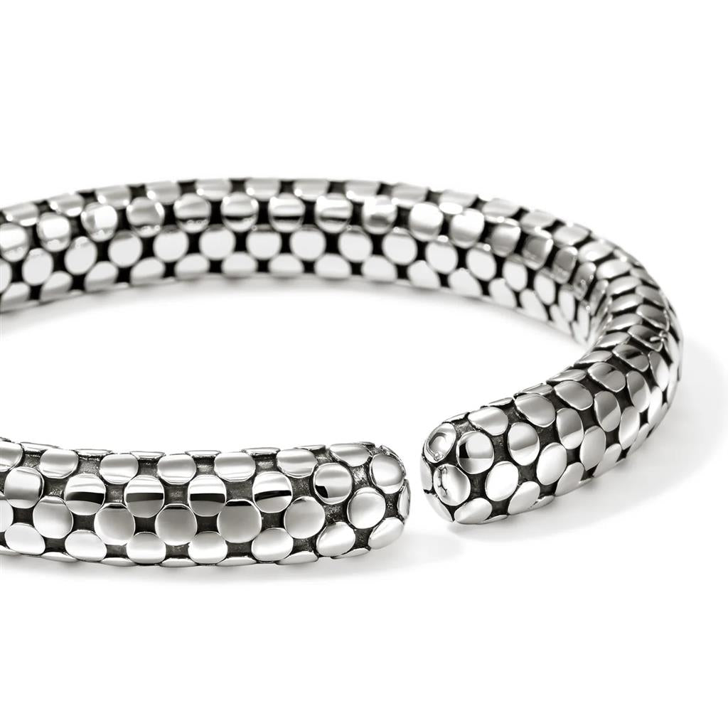 Dot Flex Cuff, Sterling Silver