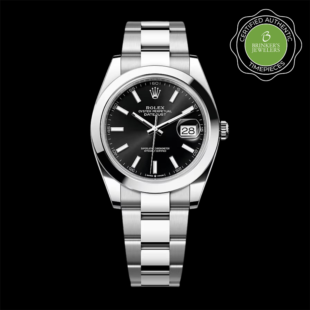 Certified Authentic Rolex Oyster Perpetual Datejust 41