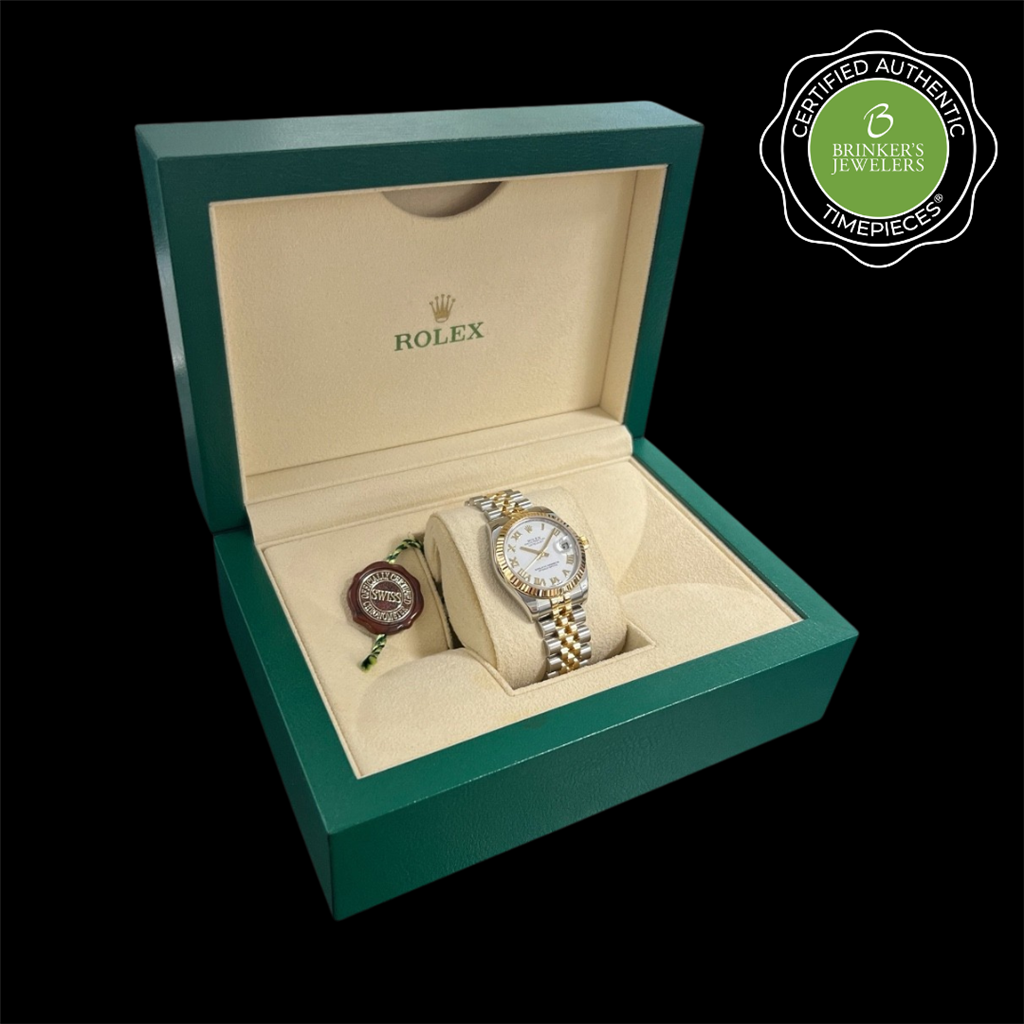 Certified Authentic Rolex Oyster Perpetual Datejust 31