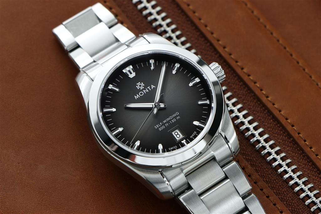 Noble Time & Date - ANTHRACITE