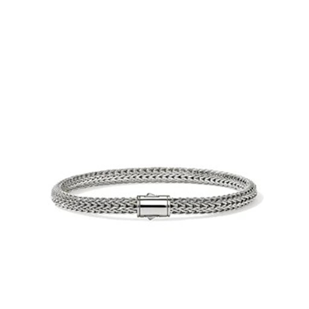 Sterling Silver 6.5mm Small Icon Bracelet BU990904XUM