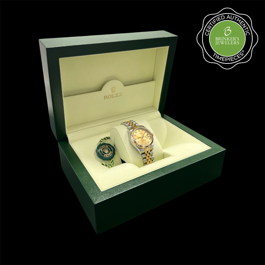 Certified Authentic Rolex Oyster Perpetual Datejust 31