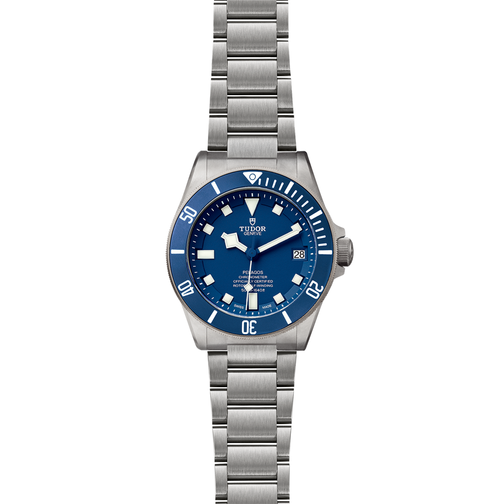 Pelagos 42mm Titanium and Steel - M25600TB-0001