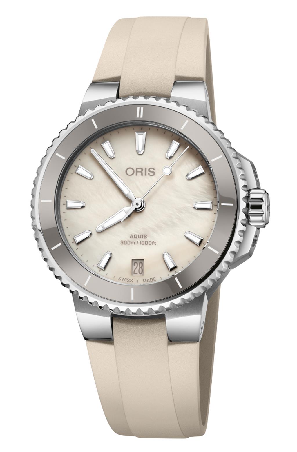Oris Aquis Date 36.5mm Model #: 01 733 7792 4151-07 4 19 61FC