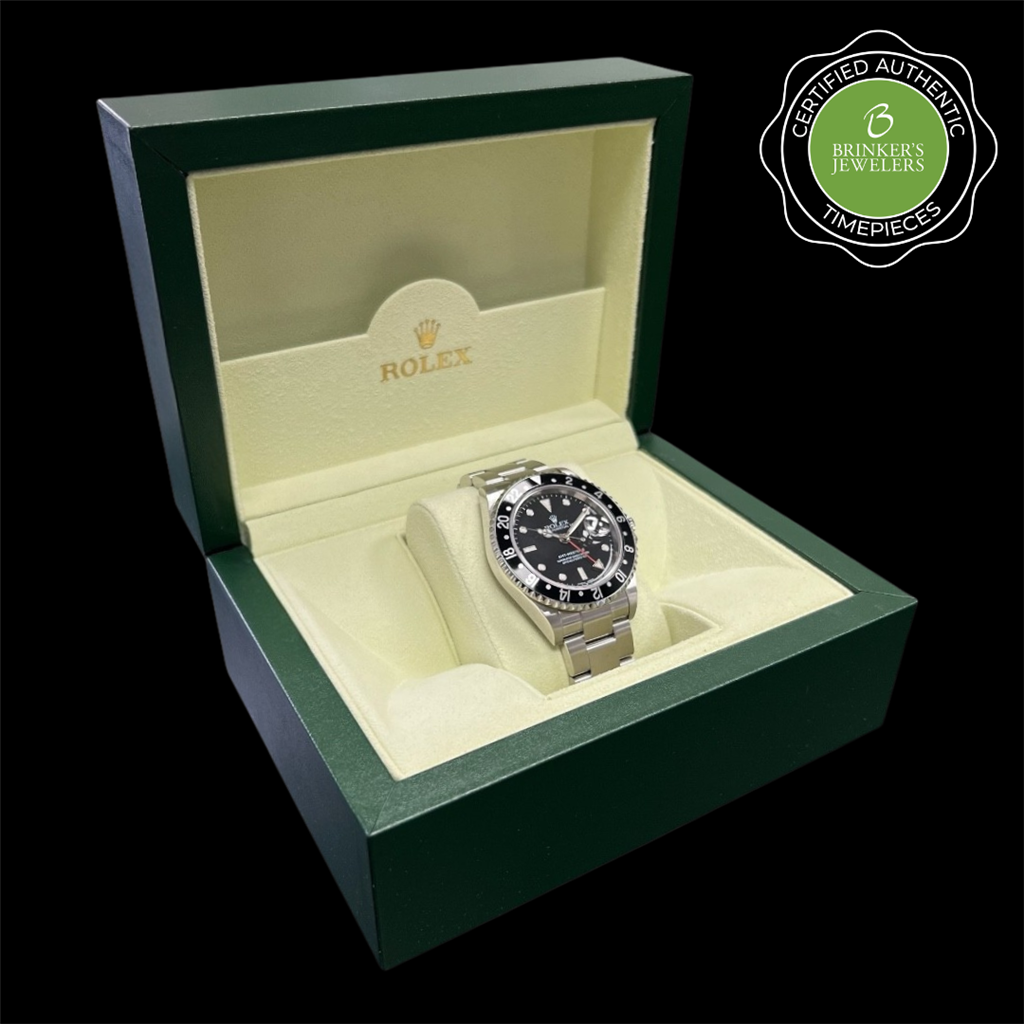 Certified Authentic Rolex Oyster Perpetual GMT-Master II - in case