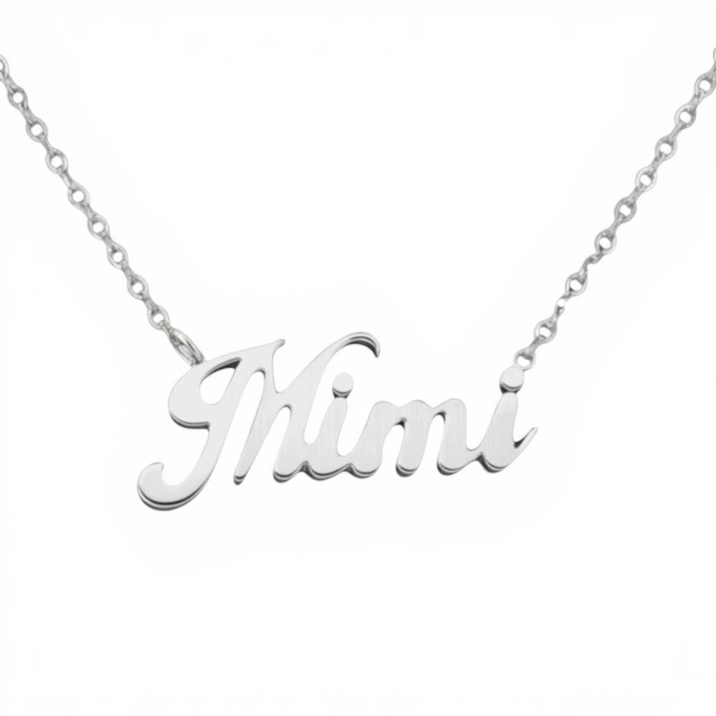 Sterling Silver Mimi Pendant Necklace