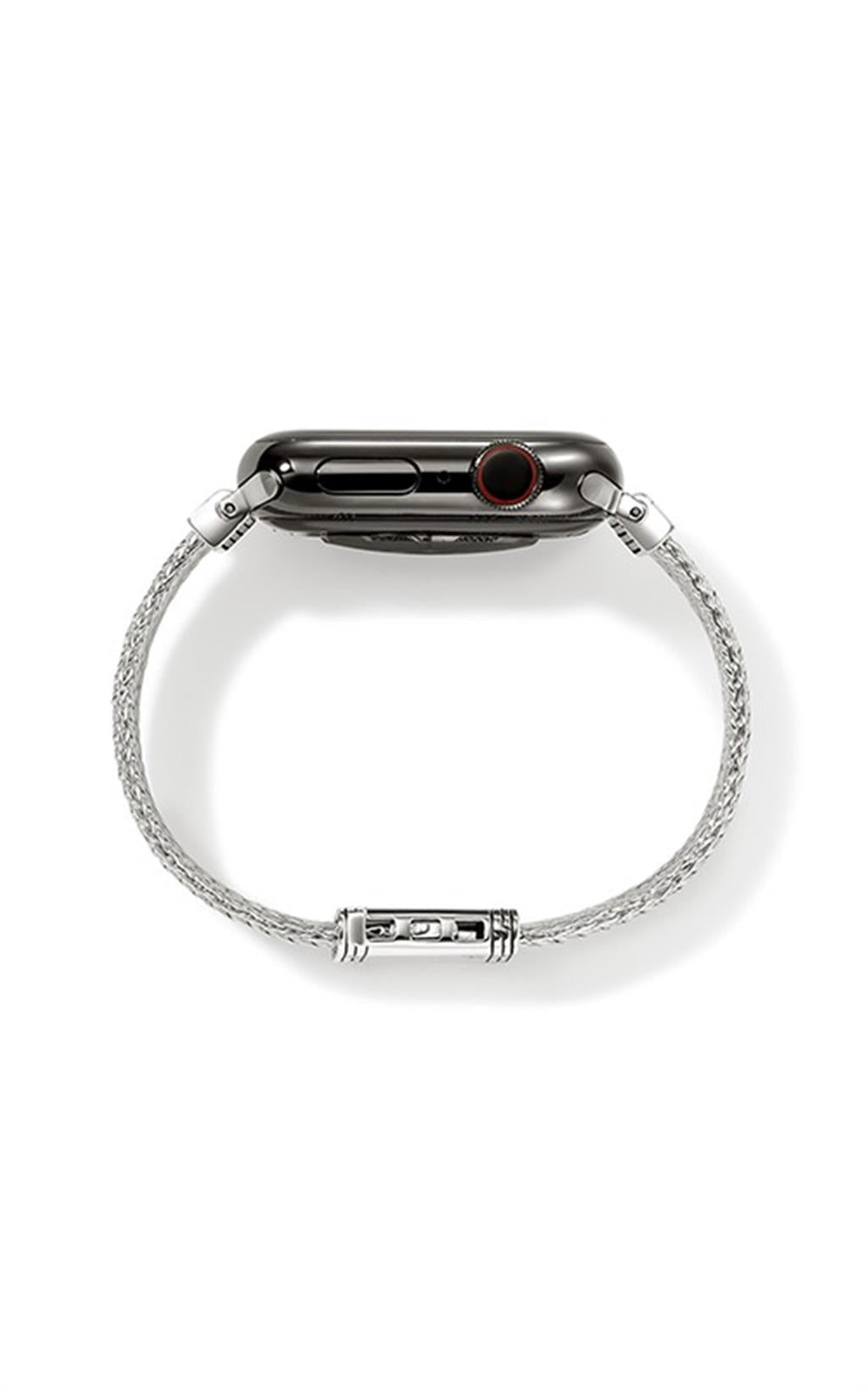 Sterling Silver 18mm Smart Watch Strap WB98651XUM