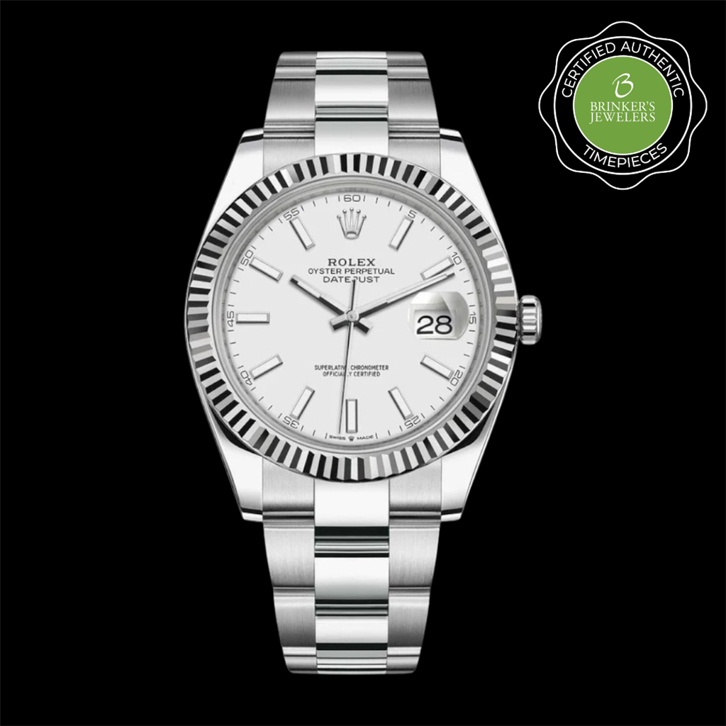 Certified Authentic Rolex Oyster Perpetual Datejust 41