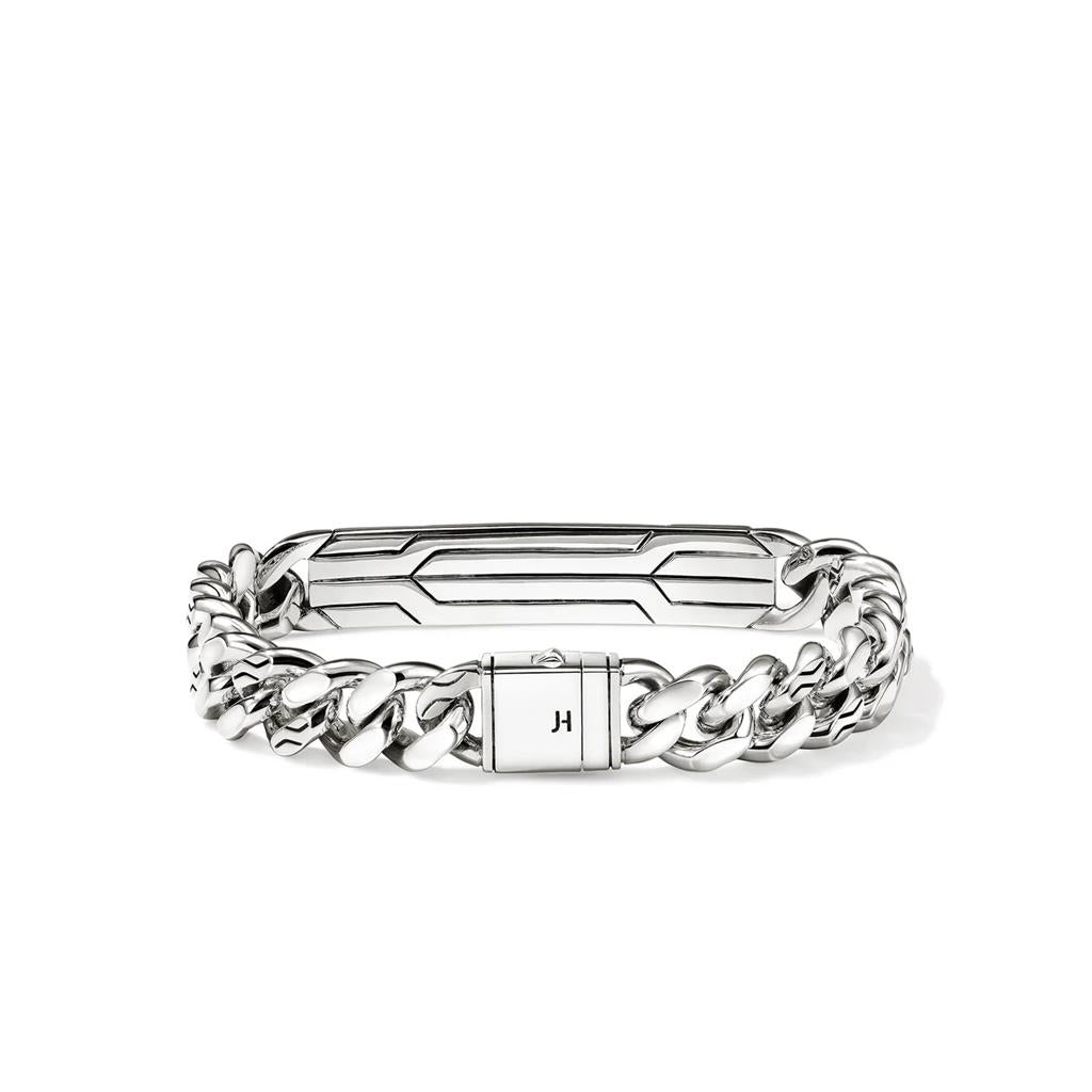 Icon 50 Curb Bracelet – 11mm Sterling Silver BU98743XUL