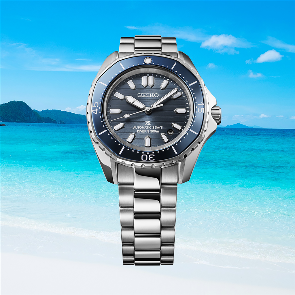 Seiko Prospex SPB483J1 Stainless Steel Blue Dial Diver’s Watch