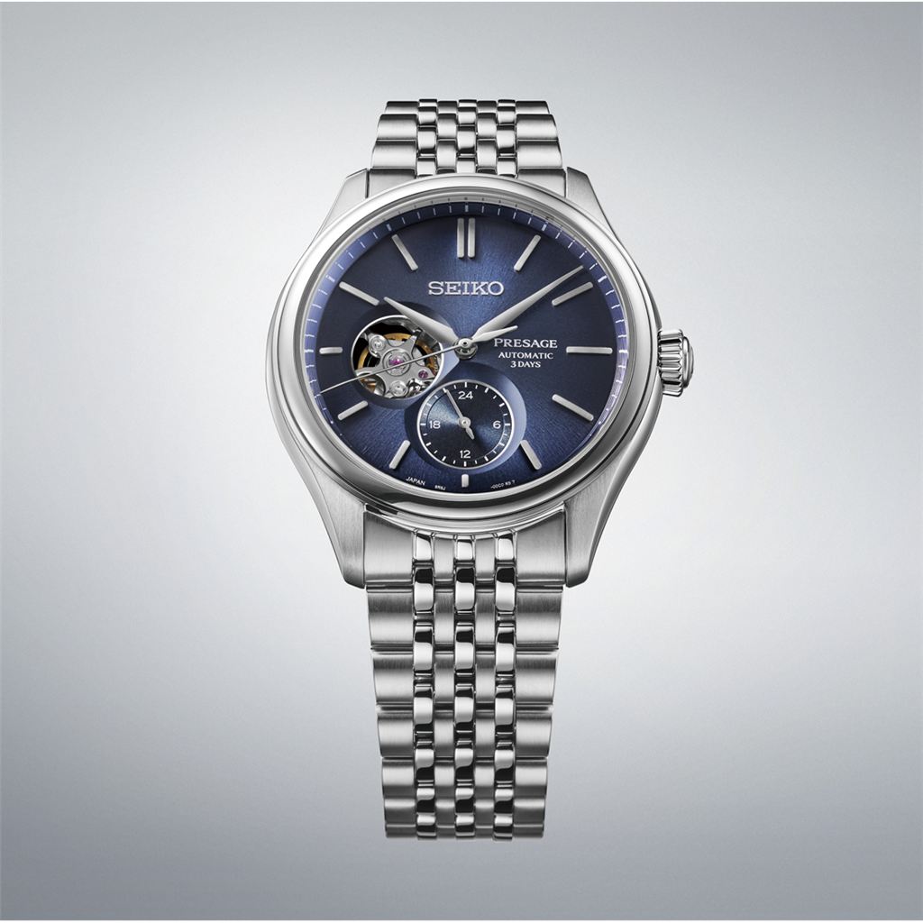 Seiko Presage SPB527 – Classic Open Heart Automatic Watch