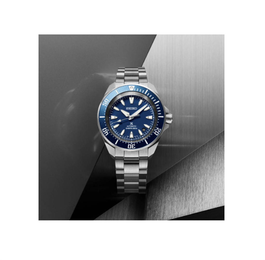 Seiko Prospex Stainless Steel Blue Index Dial Watch – Ref. SRPL51
