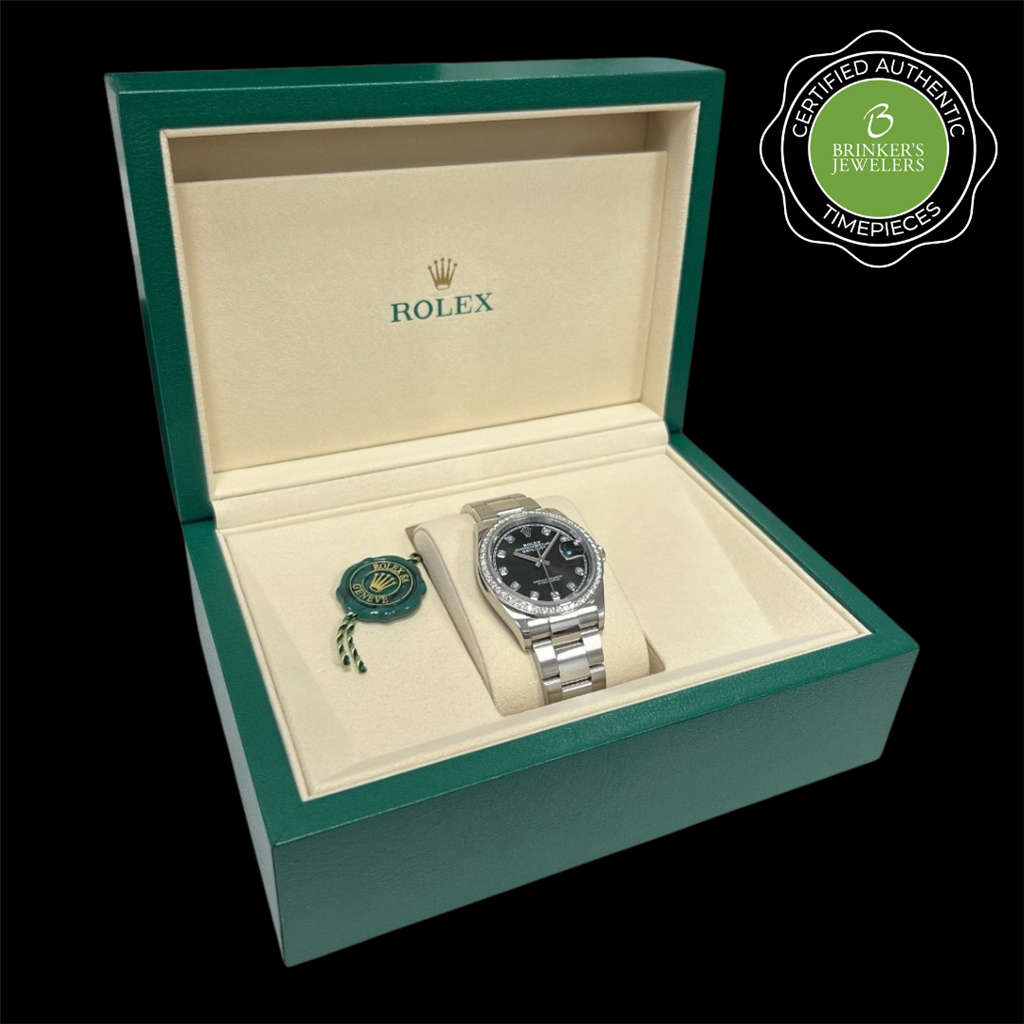 Certified Authentic Rolex Oyster Perpetual Datejust 36mm