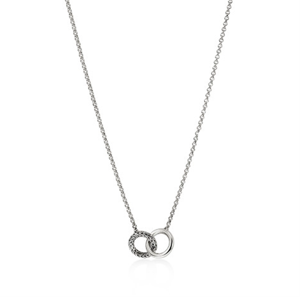 Sterling Silver 2mm Linked Necklace