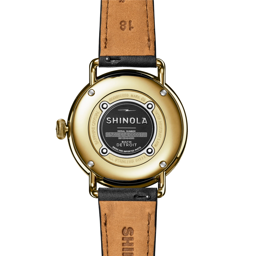 Shinola Canfield 3HD 38mm Stainless Steel Watch
