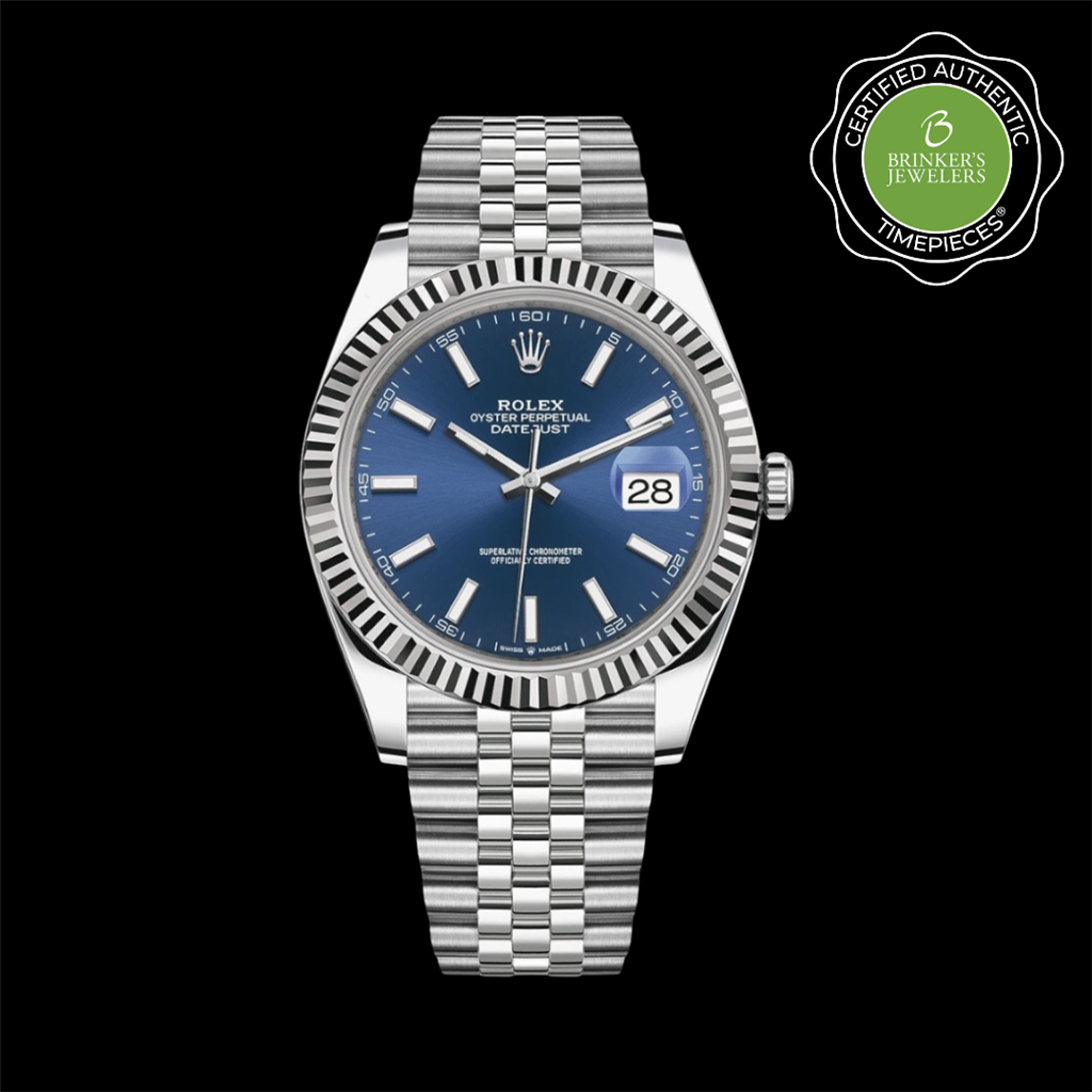 Certified Authentic Rolex Oyster Perpetual Datejust 41