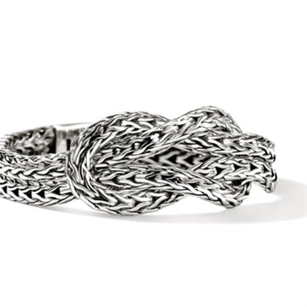 Sterling Silver 3.6mm Love Knot Ring – Size 7