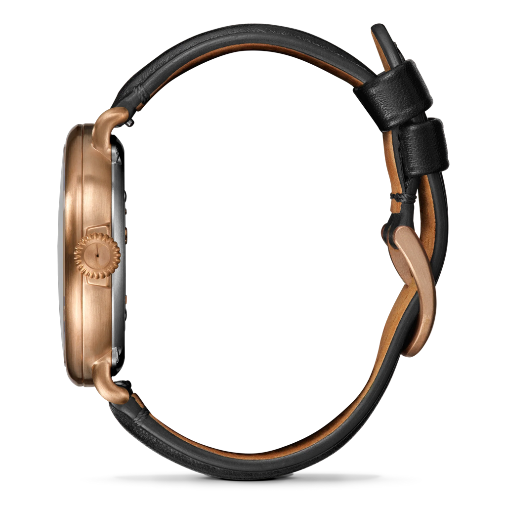 Shinola Runwell Sub Second 43mm Bronze Watch