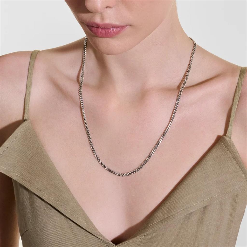 Sterling Silver Curb Link Chain Necklace by John Hardy – 22" | Style NM98812X22