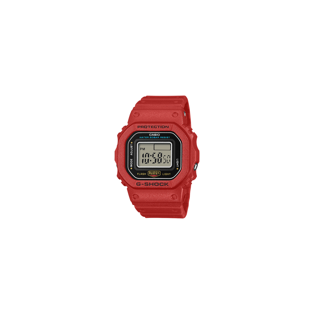 G-Shock DWN-5600-4 Nano Digital Red Resin Watch Ring