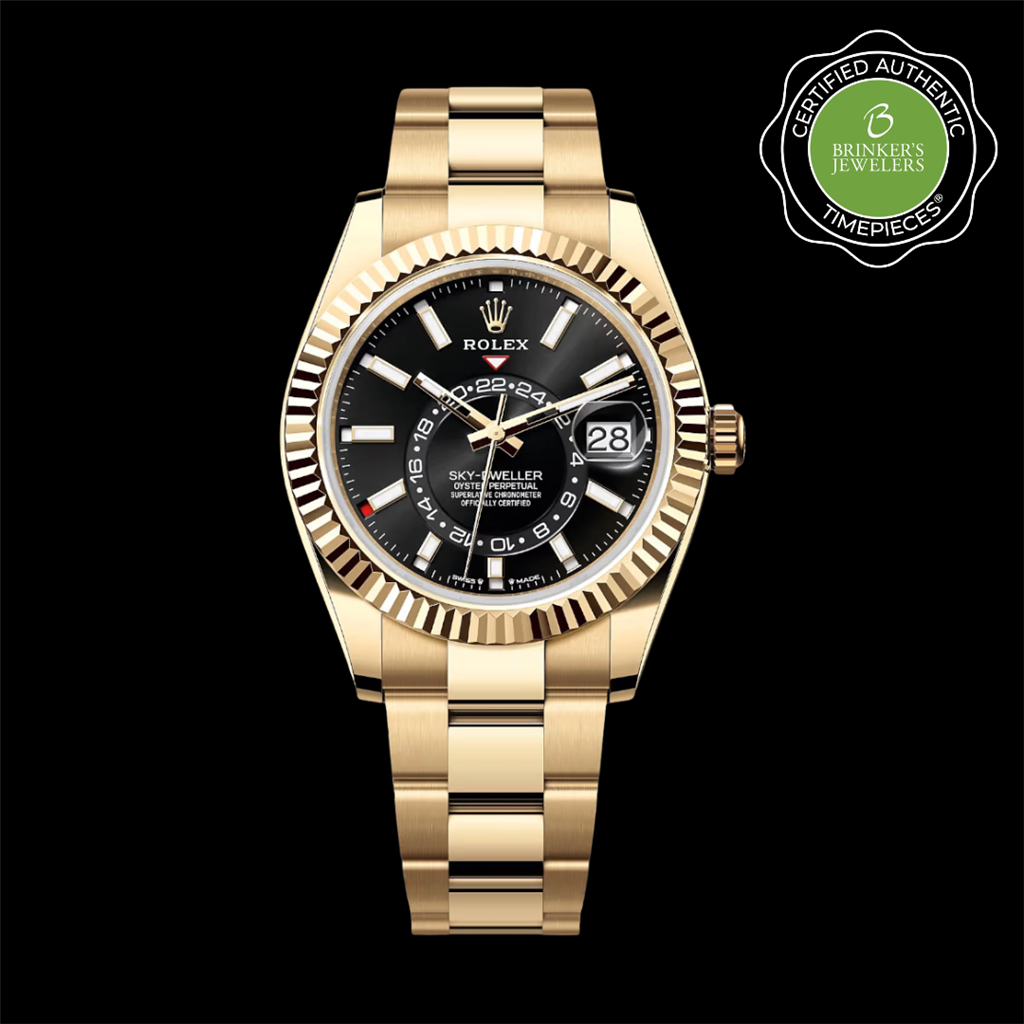 Certified Authentic Rolex Oyster Perpetual Sky-Dweller