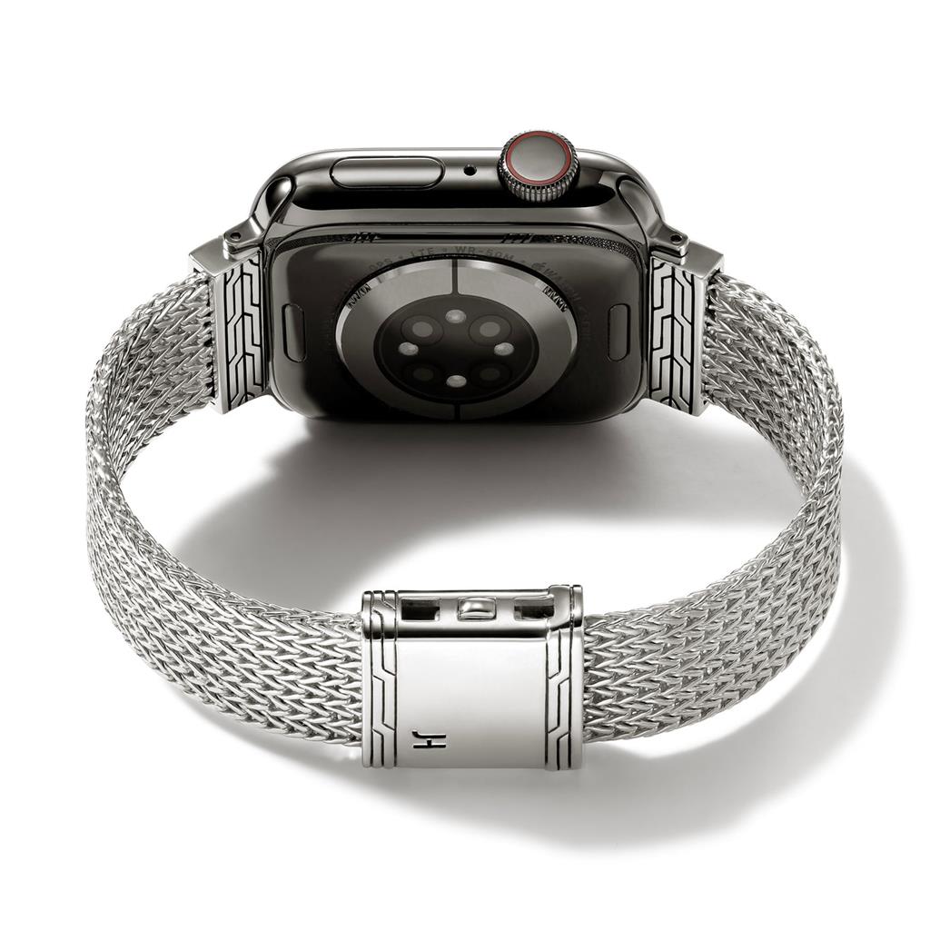 Sterling Silver 18mm Smart Watch Strap