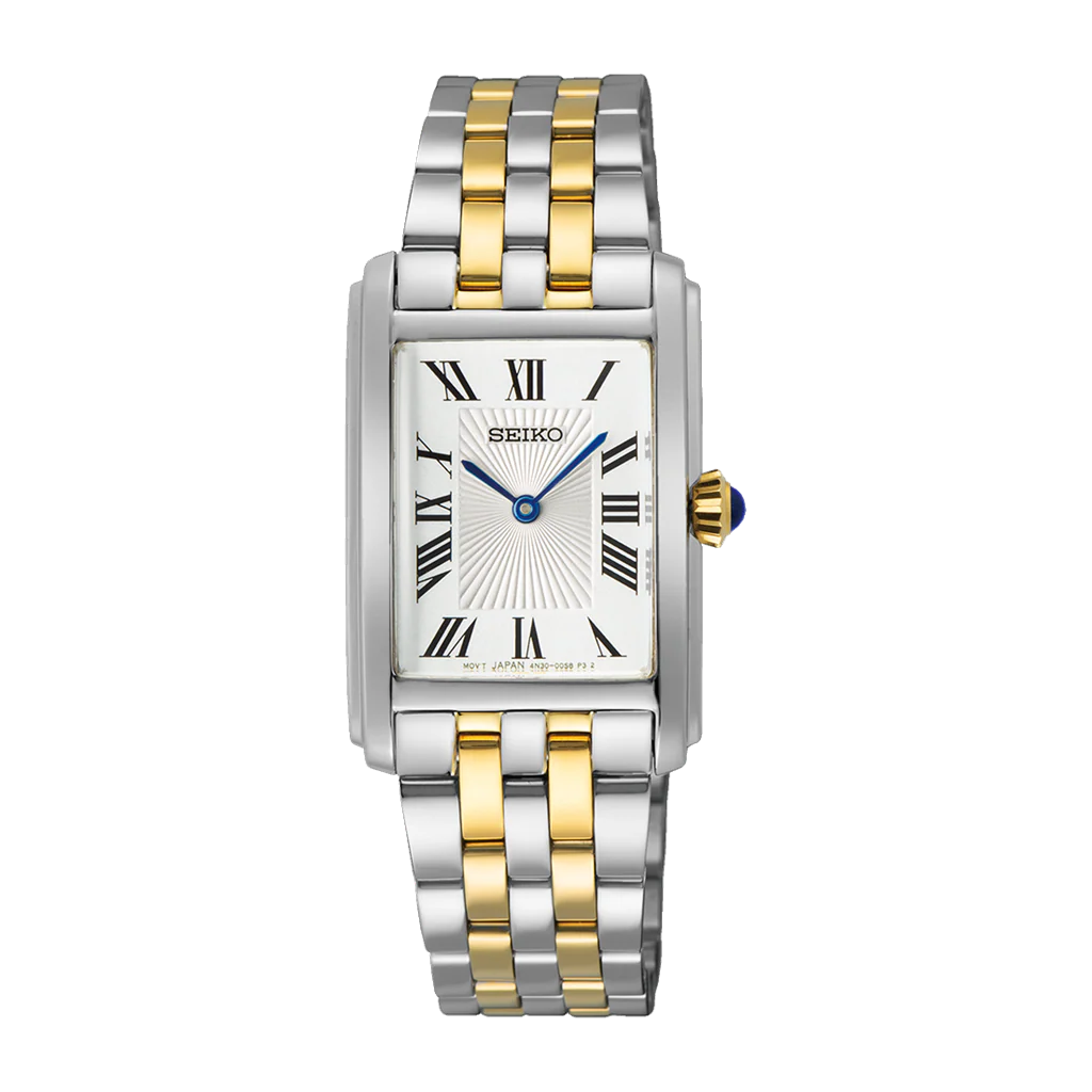 Essentials SWR087 Ladies Two-Tone Stainless Steel Roman Numeral Watch