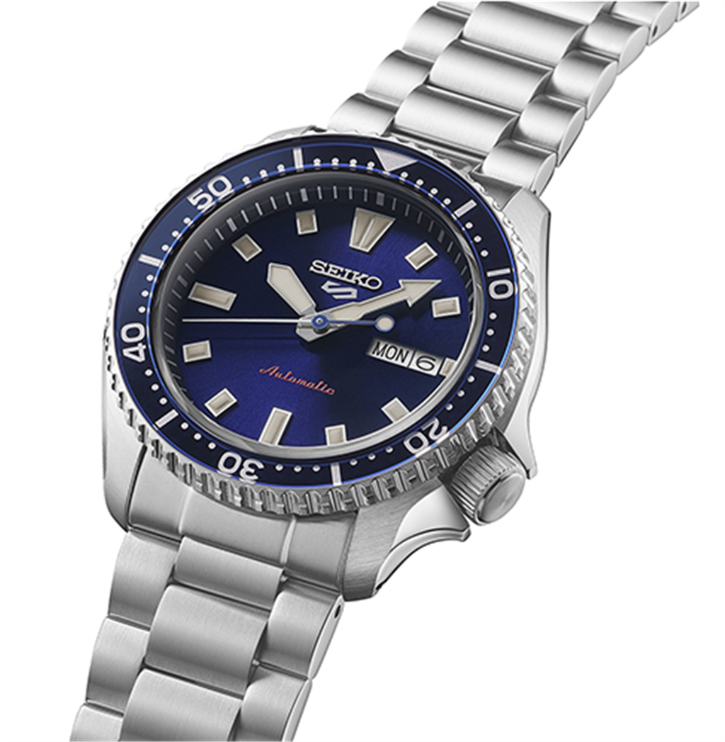 Seiko 5 Sports SKX Series Stainless Steel Blue Dial Automatic Watch – Model SRPL83