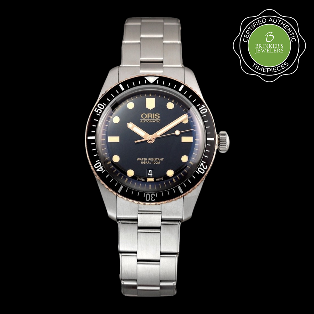 Certified Authentic Oris Divers Sixty-Five 40mm