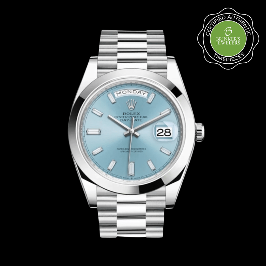 Certified Authentic Rolex Oyster Perpetual Day-Date 40