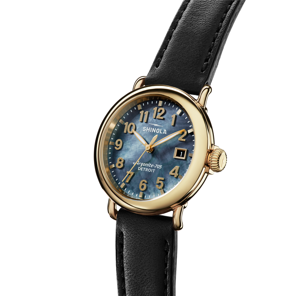 Shinola S0120493246 Runwell 36mm Stainless Steel Mother of Pearl Dial