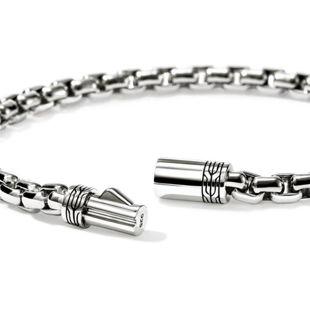 Sterling Silver 4.8mm Box Chain Bracelet