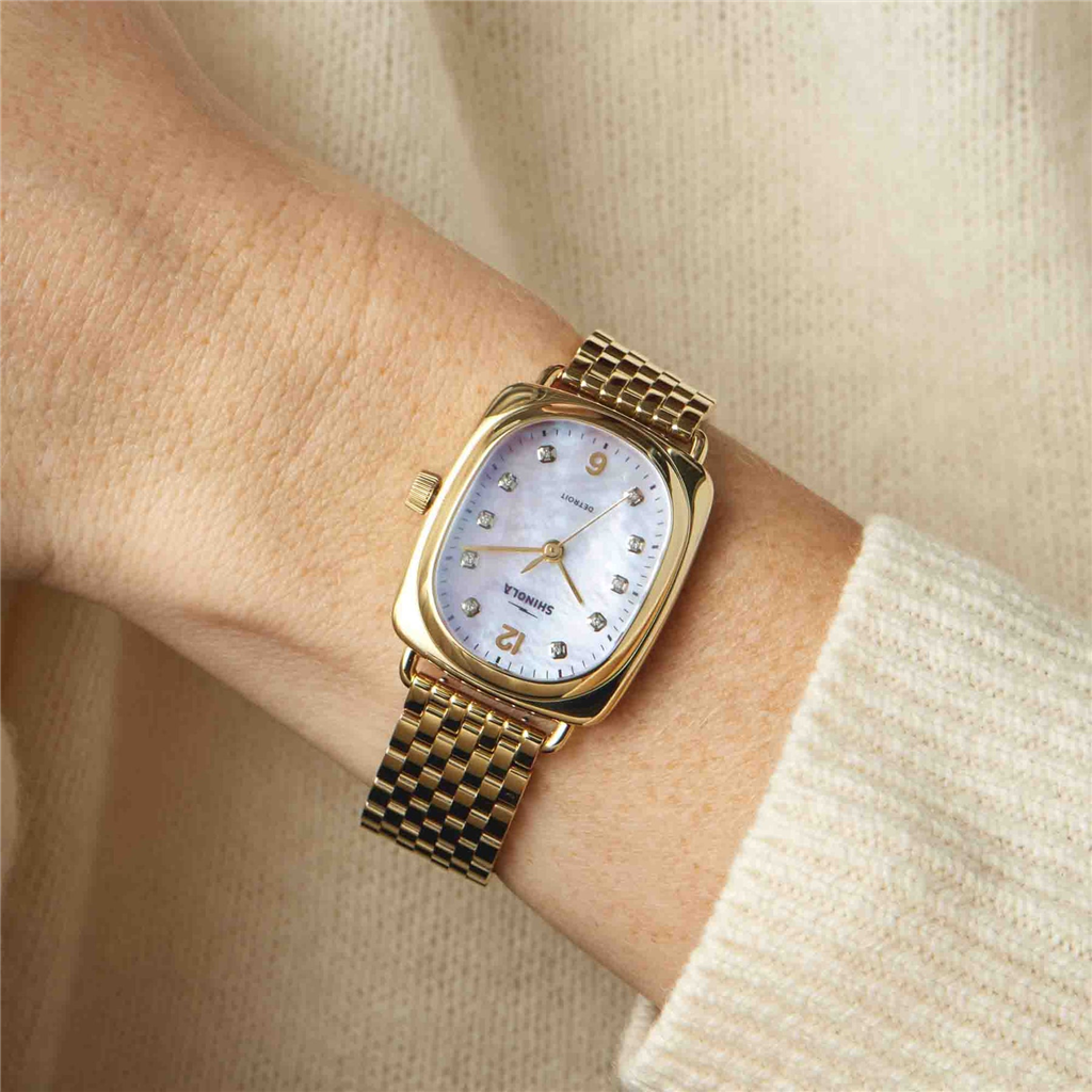 Diamond Dial Bixby 29×34 mm Gold Stainless Steel Watch – Model S0120282838