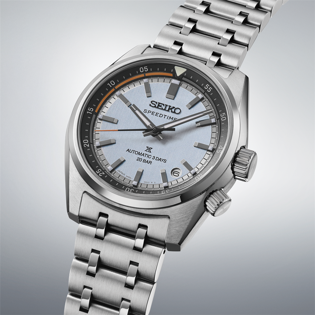 Prospex Speedtimer Mechanical Blue Dial Automatic Stainless Steel Watch – HBC003