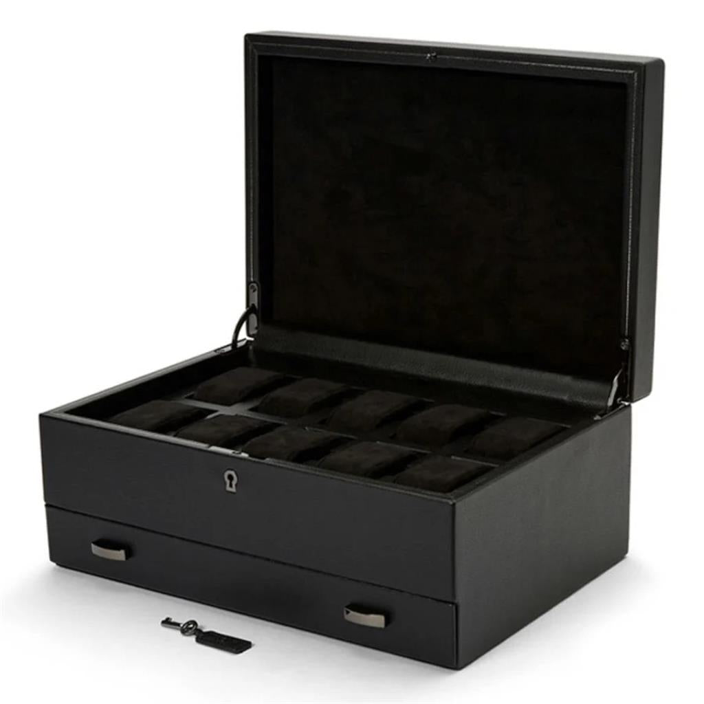 WOLF 1834 British Racing 10 Piece Watch Box