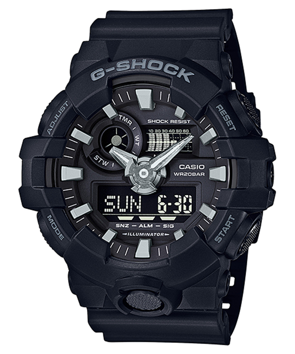 G-Shock Analog-Digital GA-700 Series Model GA700-1B