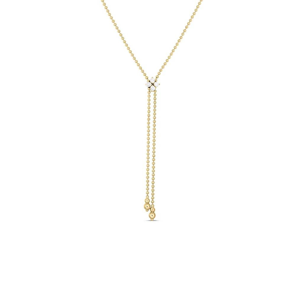 Love In Verona Diamond Zipper Necklace