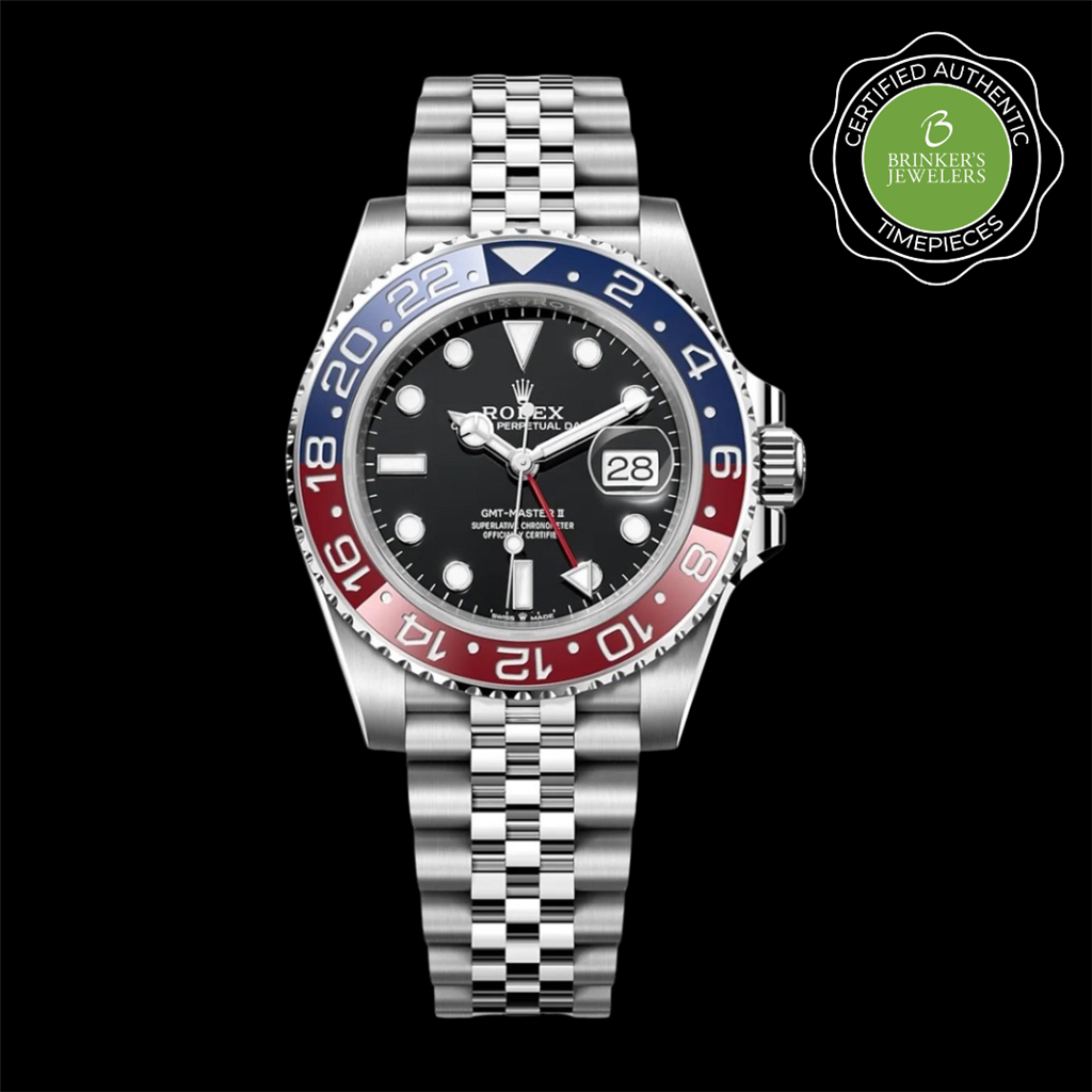 Certified Authentic Rolex Oyster Perpetual GMT Master