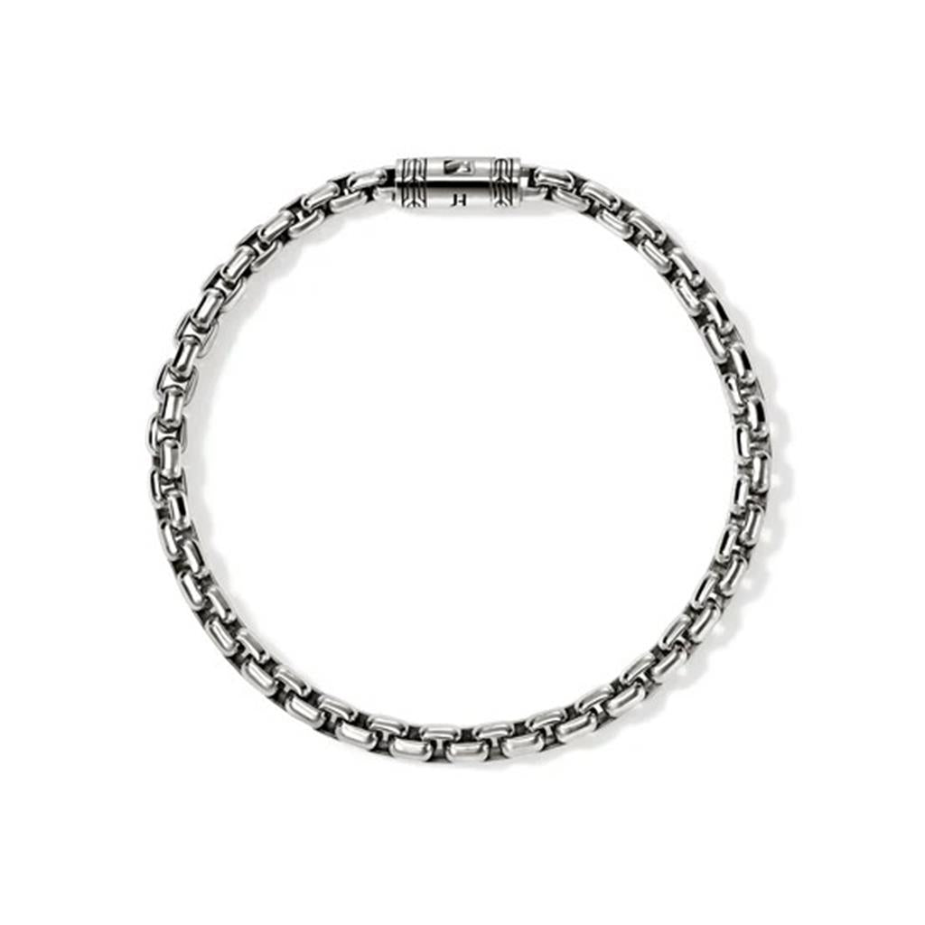 Sterling Silver 4.8mm Box Chain Bracelet