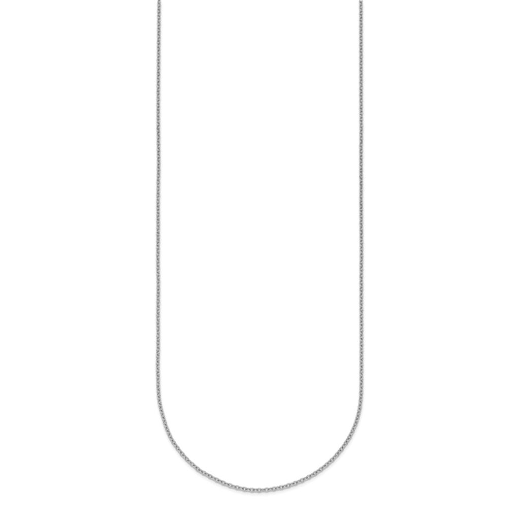 Herco Platinum 1.3mm Cable Chain (16")