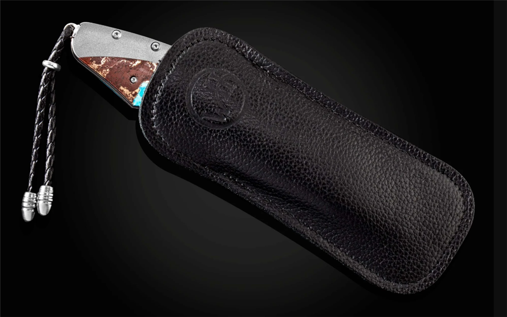 William Henry B12 Desert Blues Pocket Knife