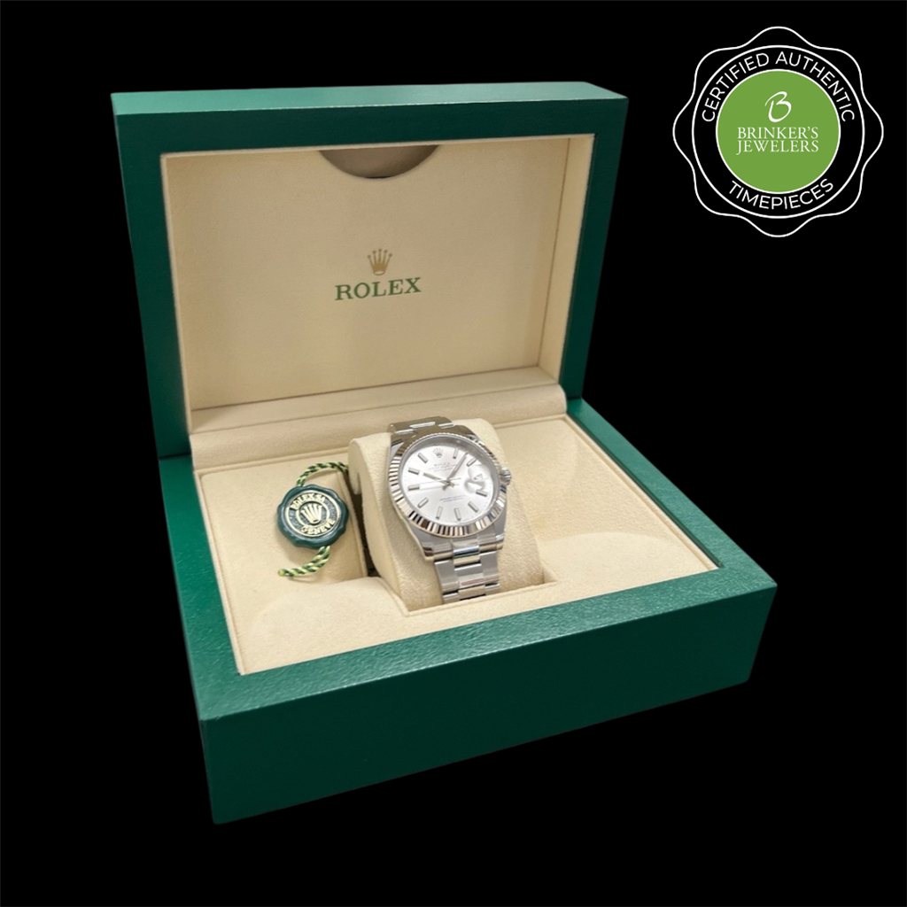 Certified Authentic Rolex Oyster Perpetual Datejust 41