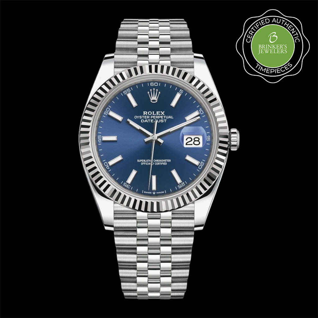 Certified Authentic Rolex Oyster Perpetual Datejust 41