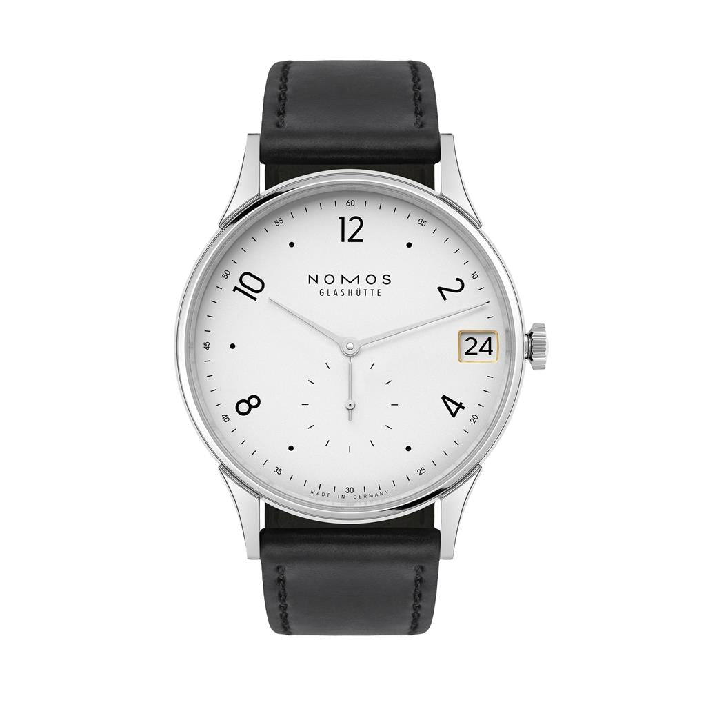 Minimatik 39 Date 1250 Automatic White Dial Watch
