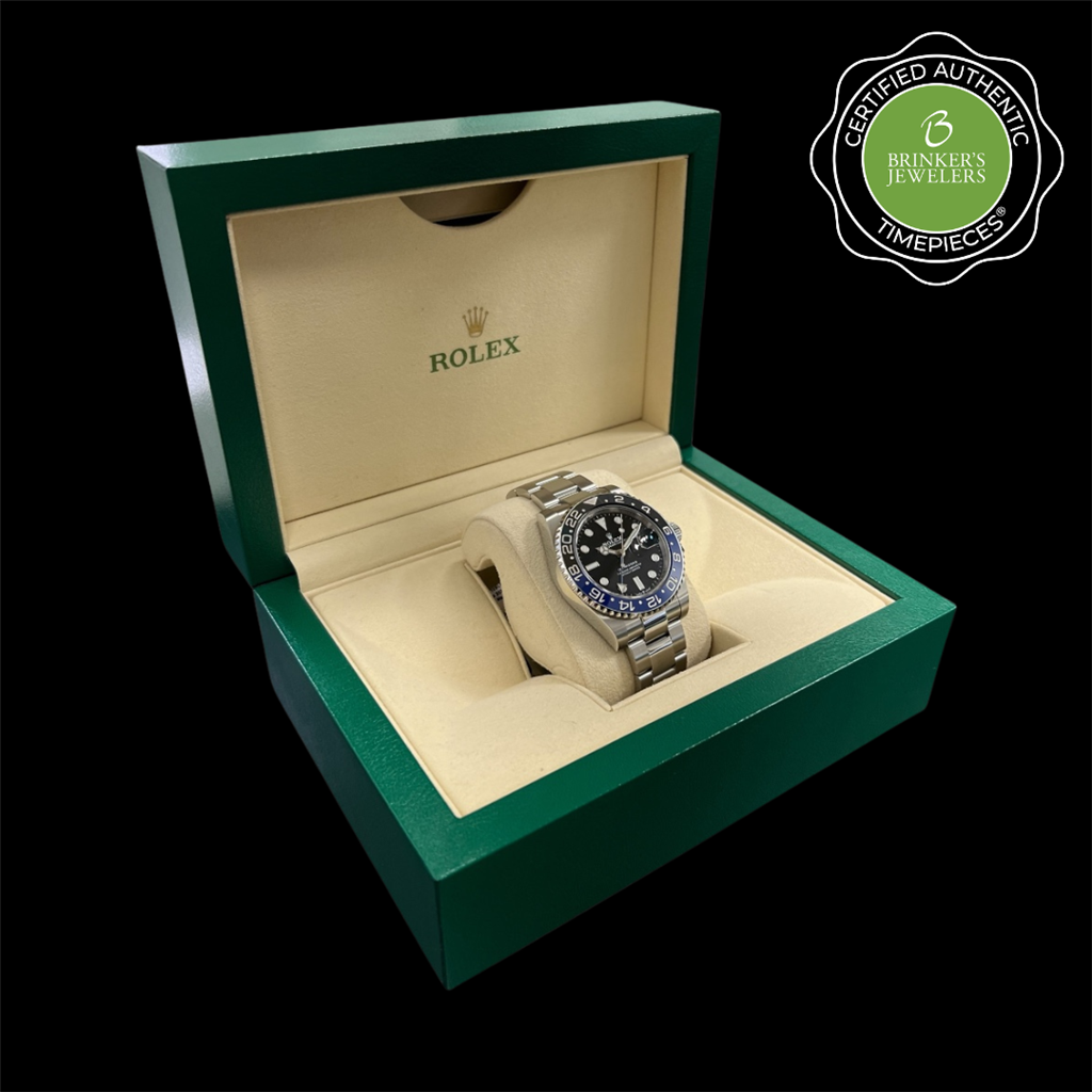 Certified Authentic Rolex Oyster Perpetual GMT-Master II
