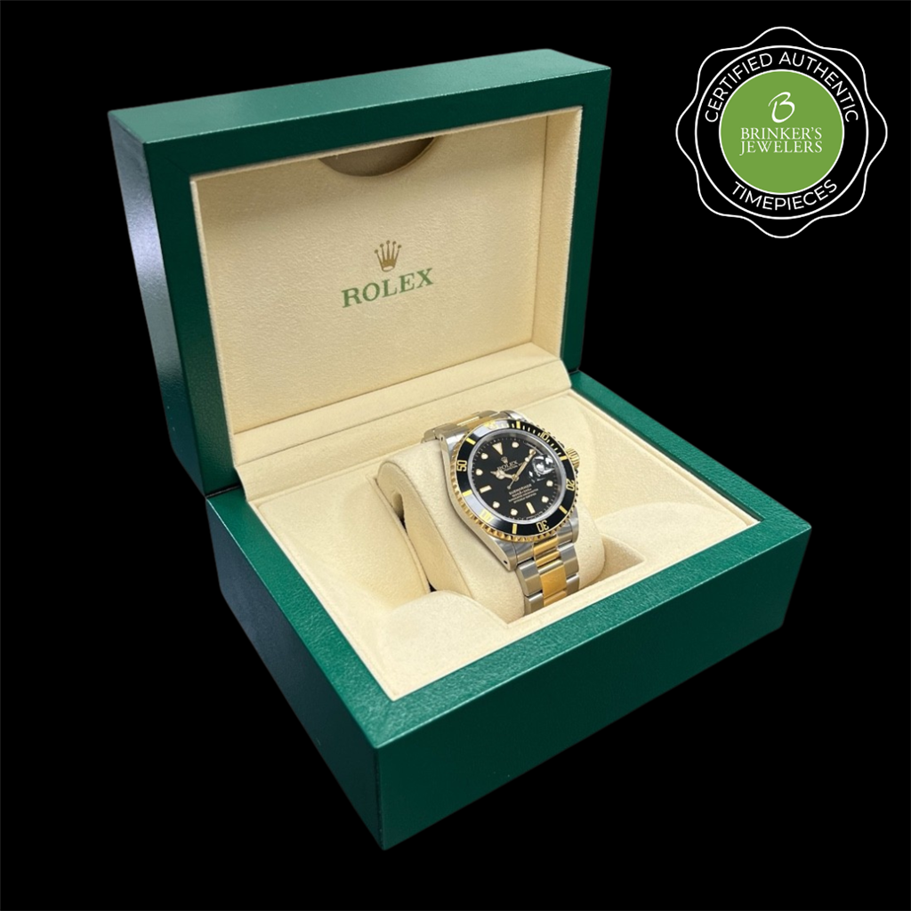 Certified Authentic Rolex Submariner Date 40mm 16613