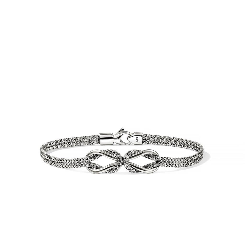 John Hardy Sterling Silver Infinite Love Knot Bracelet