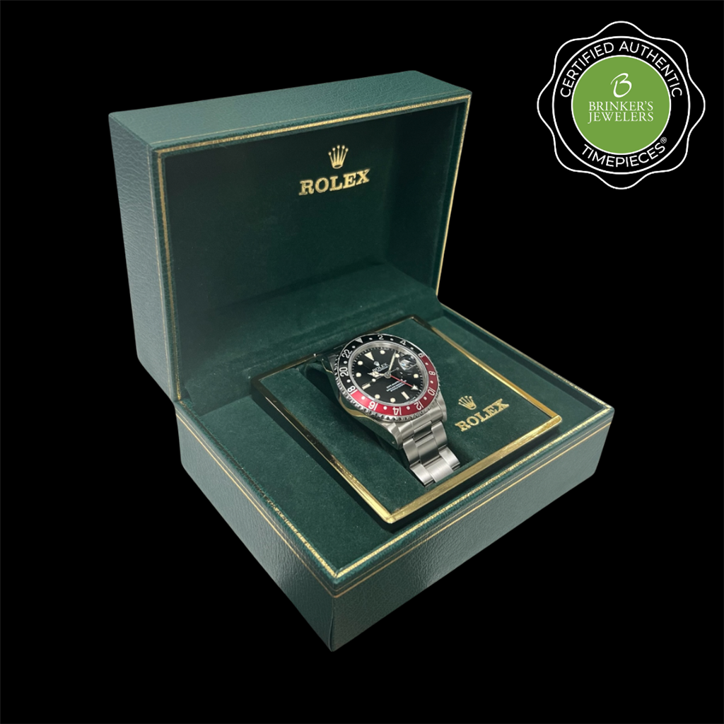 Certified Authentic Rolex Oyster Perpetual GMT-Master II